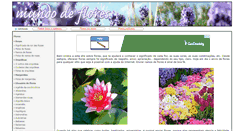 Desktop Screenshot of mundodeflores.com